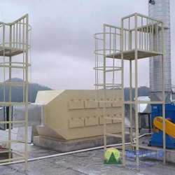 Activated carbon adsorption tower